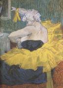 Henri de toulouse-lautrec The Clowness Cha-U-Kao (mk09) USA oil painting reproduction